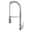 One hole pull down kitchen spring faucet