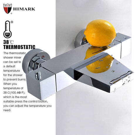 Intelligent Technology Exposed Thermostatic Bath Shower Mixer