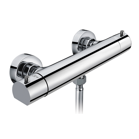 Modern thermostatic bar shower mixer