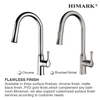 Single Handle High Arc Pull Out Kitchen Sink Faucets