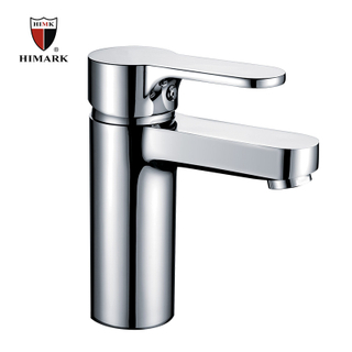 HIMARK single lever brass chrome upc bathroom basin mixer faucet