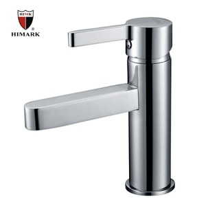 HIMARK China brass CE certified chrome modern single hande bathroom basin mixer taps